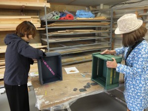 仕上作業