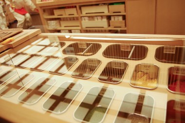 お好みの七味唐辛子をその場で調合も